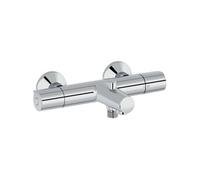 mitigeur thermostatique bain douche mural Simone Chrome