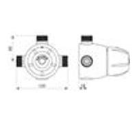 Mitigeur thermostatique centralisé PREMIX CONFORT 3/4'' débit 55 - - 731002