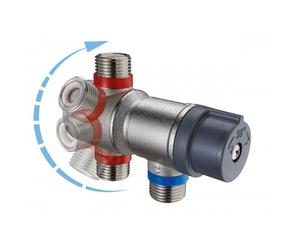 Mitigeur thermostatique collectif multi-position 15x21 GRANDSIRE