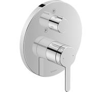 Mitigeur thermostatique de douche encastré Duravit C1 195x195x195mm C14210012010