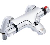 Mitigeur Thermostatique De Douche,Uten Mitigeur Baignoire Thermostatique,Raccord Fileté 1/2"",Laiton Robinet Douche Mural