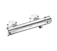 Mitigeur thermostatique douche bicommande - croisillons CLASSIC - SECURITHERM DELABIE