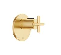 Mitigeur Thermostatique Douche Dornbracht Tara Unité de Commande Robinet Thermostatique 1/2" ø123mm Laiton Brossé 36501892-28