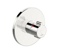 Mitigeur Thermostatique Douche Hansa CLINICA Rond, à encastrer Chromé 88609085