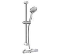 mitigeur thermostatique douche mural July+ ( barre et douchette ) Chrome - - E35682-9-CP