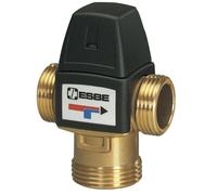 Mitigeur thermostatique - E.S.B.E - 20x27 - Réglable 35-60° - Blanc - Laiton