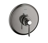 Mitigeur Thermostatique encastré Axor Montreux Chrome Noir Poli 16823330
