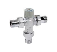 Mitigeur thermostatique laiton chrome NF MMM3/4" CALEFFI