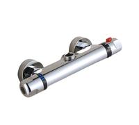 Mitigeur thermostatique mural pour robinet de douche, contrôle de la température, facile à installer pour baignoire/portail, mitigeur thermostatique avec