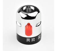 Mitigeur thermostatique pour baignoire, longueur 57,5 mm × diamètre 40 mm, pour robinets de douche et lavabo, contrôle de la température avec arrêt de sécurité à 38 °C, sans danger pour les enfants