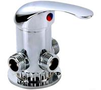 Mitigeur thermostatique pour chauffe-eau solaire, robinet de douche compact en alliage avec poignée rotative à 180 degrés, facile à installer, contrôle de la température
