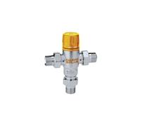 Mitigeur thermostatique pour installations solaires - 65.5, 86.5, 65.5, 152, 2.6 m³/h, Standard