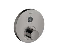 Mitigeur Thermostatique rond pour douche à encastrer Axor Select Chrome Noir Poli 36722330