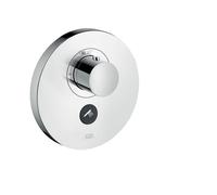 Mitigeur Thermostatique rond pour douche à encastrer Axor Select Nickel Brossé 36726820