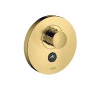 Mitigeur Thermostatique rond pour douche à encastrer Axor Select Or Poli Optic 36726990
