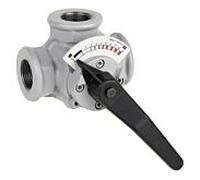 Mitigeur trois voies Honeywell DR20MA, Kvs 6.3, à douille, PN 6, en fonte grise
