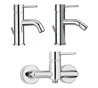 MITIGEURS DE BAIN MODERNE LAVABO, BIDET, GROUPE EXTERNE DE DOUCHE SALICE