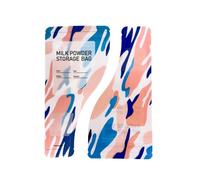 MITOB Lot de 30 sacs à poudre jetables inscriptibles en vrac pour distributeur d'échantillons de voyage, conteneurs de stockage de préparations pour bébé, fenêtre transparente, pochettes étanches pour