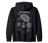 Mitochondries Blueprint Science Drôle Sweat à Capuche