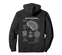Mitochondries Blueprint Science Drôle Sweat à Capuche