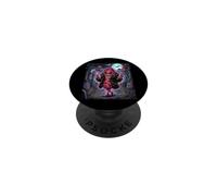 Mitochondries Cellular Cell Biology Spooky Scary Women Girl PopSockets PopGrip Adhésif