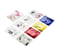 MITOMO Lot de 8 masques cosmétiques japonais Beauty Box