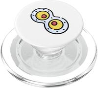 Mitose Division Cellulaire Microbiologie Biologie Cellulaire PopSockets PopGrip pour MagSafe