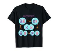 Mitose Division Cellulaire Microbiologie Biologie Cellulaire T-Shirt Graphique avec Valeur