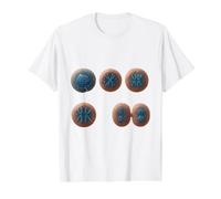 Mitose Division Cellulaire Microbiologie Biologie Cellulaire T-Shirt Graphique avec Valeur, Homme, Blanc, M