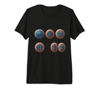 Mitose Division Cellulaire Microbiologie Biologie Cellulaire T-Shirt Haut de Gamme