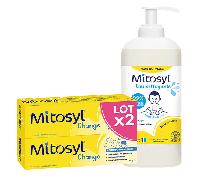Mitosyl 2 Pommades Change Protectrice 100 g + 1 flacon 500ml eau nettoyante