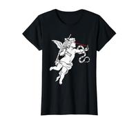 Mitrailleuse Serpent Ange vengeur T-Shirt Graphique avec Valeur