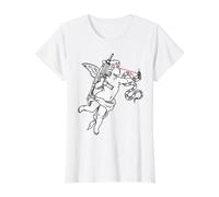 Mitrailleuse Serpent Ange vengeur T-Shirt Graphique avec Valeur