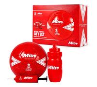 Mitre Coffret cadeau 2526 Football unisexe pour adulte Rouge/Blanc Taille 4