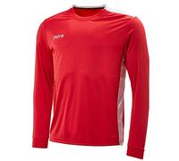 Mitre Charge Maillot de Football Mixte Adulte, Écarlate/Blanc, FR : M (Taille Fabricant : M)