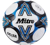 Mitre - "Delta One" Football RD3240 (5) (Blanc/Noir/Bleu)