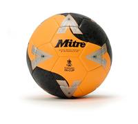 Mitre FA Cup Train 2526 Ballon de Football Unisexe pour Adulte Orange/Noir/Rouge, 3