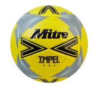 Mitre Impel One 2024 Lot de 5 ballons de football Jaune/noir/gris