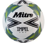 Mitre Impel One Football Adults Blanc/Vert Taille 5 Unisex