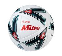 Mitre Match FA Cup Football, White/Green/Red, 4