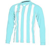 Mitre Optimize Maillot de Foot pour Les Jours de Match Mixte Adulte, Bleu Ciel/Blanc, FR : XS (Taille Fabricant : XS)