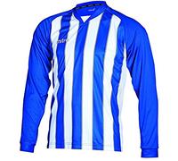 Mitre Optimize Maillot de Foot pour Les Jours de Match Mixte Adulte, Bleu Roi/Blanc, FR : XS (Taille Fabricant : XS)