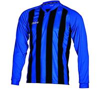 Mitre Optimize Maillot de Foot pour Les Jours de Match Mixte Adulte, Bleu Roi/Noir, FR : XS (Taille Fabricant : XS)