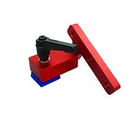 Mitre Track Stop, Bois Limiteur pour 30mm, Serre Joint Angle Rail, T Slot, T Pistes, T Track, Boiseries Bricolage Outils Manuels, Arrêt D'onglet Serrage Rapide Filetage Travail du Bois