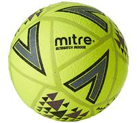 Mitre Ultimatch Indoor Football Ball Jaune 4