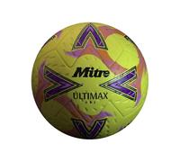 Mitre Ultimax One 26 Ballon de Football Unisexe pour Adulte, Jaune/Orange/Violet, 5