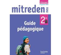 Mitreden Neu 2de - Livre du professeur Edition 2025 - Emmanuelle Coste - Hachette Education - relié - Scolaire / Universitaire