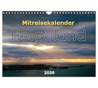 Mitreisekalender 2026 Helgoland (Wandkalender 2026 DIN A4 quer), CALVENDO Monatskalender: Mehr als nur ein Felsen im Meer