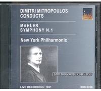 Mitropoulos - Mahler: Symphony No. 1 [Import]