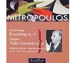 Mitropoulos - Schönberg, Erwartung OP. 17-Sibelius, Concerto pour Violon en Ré Min. [Import]